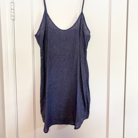 Splendid Chambray Button Down Dress - Picture 3 of 11